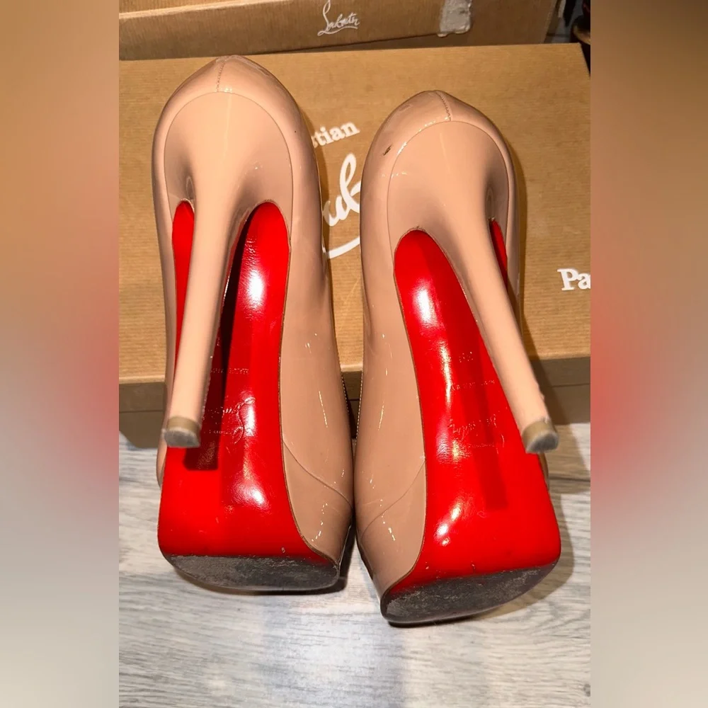 Christian Louboutin BIANCA 140 PATENT CALF - Picture 6 of 11
